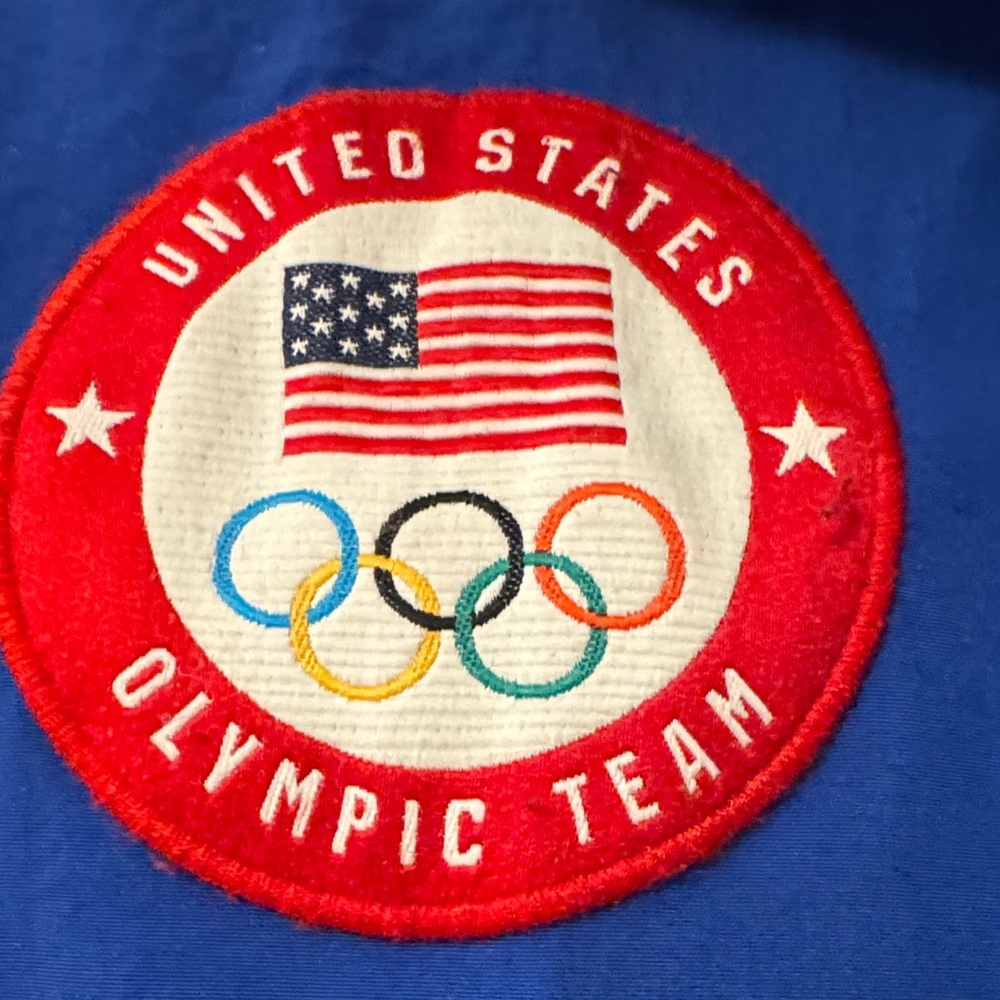 Polo by Ralph Lauren Men's Navy and Royal Blue 2022 Olympic Team Jacket - Picture 3 of 11